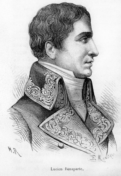 Ritratto di Lucien Bonaparte (1775-1840), secondo fratello di Napoleone Bonaparte da Unknown artist