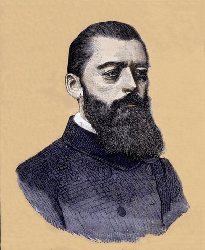 Ritratto di Ludwig Feuerbach (1804-1872), filosofo tedesco da Unknown artist
