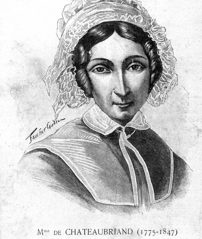 Ritratto di Mme de Chateaubriand (1775 - 1847) - in 