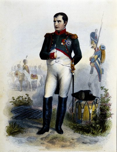 Ritratto di Napoleone I. Incisione del XIX secolo da Unknown artist