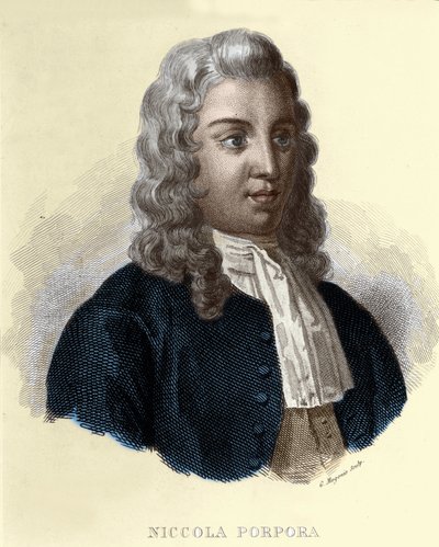 Ritratto di Nicola Antonio Porpora, compositore italiano (1686-1768) da Unknown artist