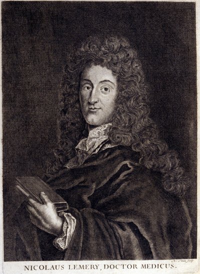 Ritratto di Nicolas Lemery (1645 - 1715), farmacista e chimico francese da Unknown artist
