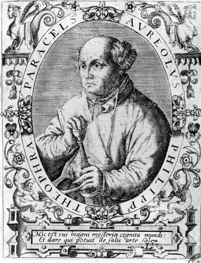 Ritratto di Philippus Aureolus Theophrastus Bombastus von Hohenheim Paracelsus da Unknown artist