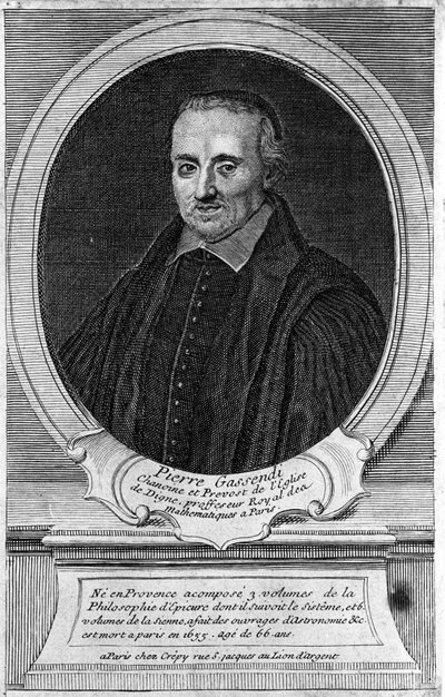 Ritratto di Pierre Gassendi (1592 - 1655), filosofo e studioso. da Unknown artist