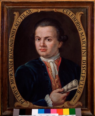 Ritratto di Pietro Morandi, compositore italiano da Unknown artist