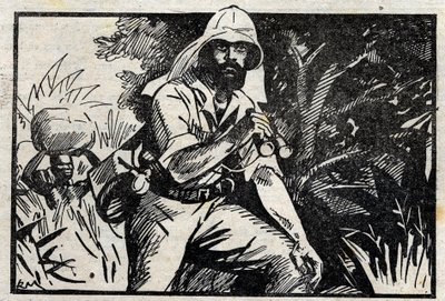 Ritratto di Pietro Paolo Savorgnan di Brazza o Pierre Paul Francois Camille Savorgnan de Brazza (1852-1905), esploratore francese di origine italiana che esplorò la riva destra del fiume Congo, aprendo la strada alla colonizzazione francese in Africa Equat da Unknown artist