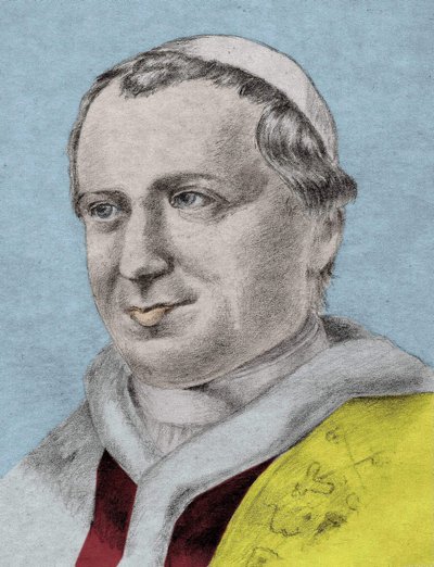 Ritratto di Pio IX (1792 - 1878), 253º Papa (1846 - 1878) da Unknown artist