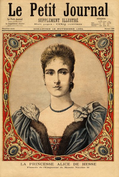 Ritratto della principessa Alix d