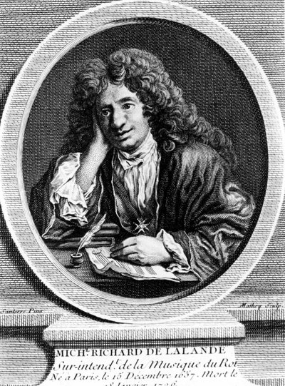Ritratto di Richard Delalande, sovrintendente della Musica del Re; nato il 15 dicembre 1657 a Parigi; morto il 18 gennaio 1726 da Unknown artist
