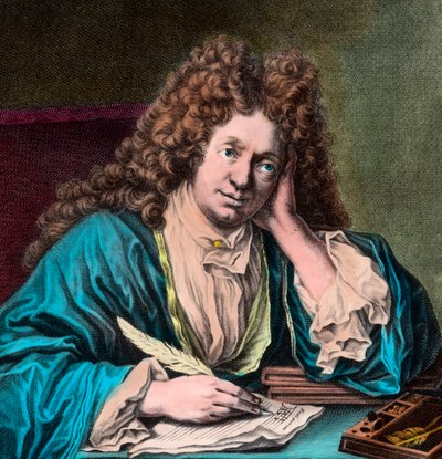 Ritratto di Richard Delalande, sovrintendente della Musica del Re da Unknown artist