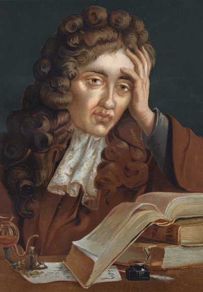 Ritratto di Robert Boyle (1627-1691), fisico e chimico irlandese. da 