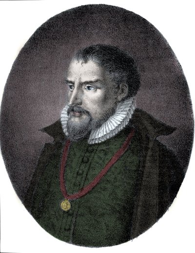Ritratto di Roland de Lassus (Orlandus o Orlando di Lasso, circa 1531-1594), compositore franco-fiammingo da Unknown artist