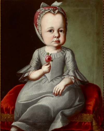 Ritratto di Sophia Elizabeth von Brukenthal (1749-1753) da Unknown artist