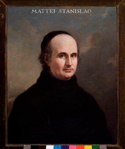 Ritratto di Stanislao Mattei (1750-1825) compositore italiano da Unknown artist