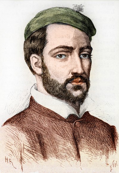 Ritratto di Théodore Géricault, pittore francese (1791 - 1824) - in “L