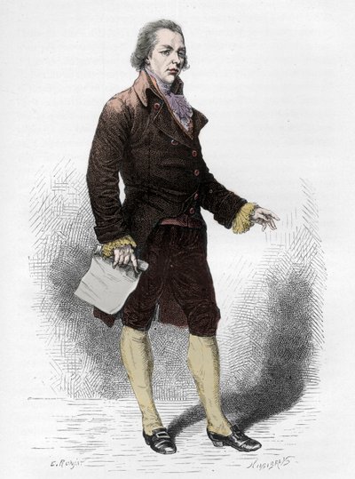 Ritratto di William Pitt il Giovane (1759-1806) - Ritratto di William Pitt le Jeune (1759-1806) - Incisione in 