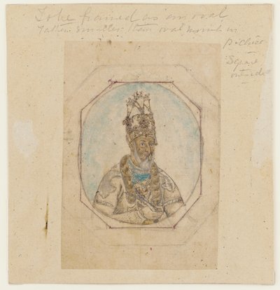 Ritratto di un sovrano Mughal da Unknown artist