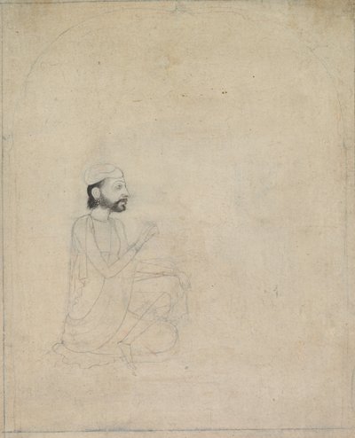 Ritratto di un Uomo Seduto da Unknown artist