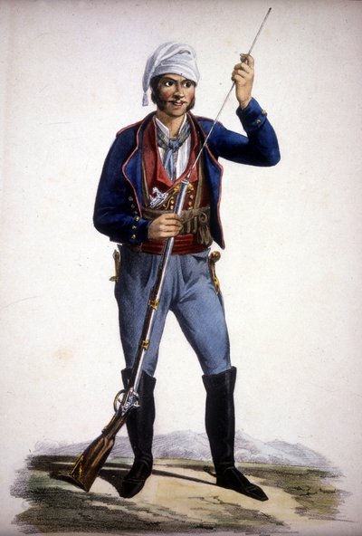 Ritratto di un brigante siciliano da Unknown artist
