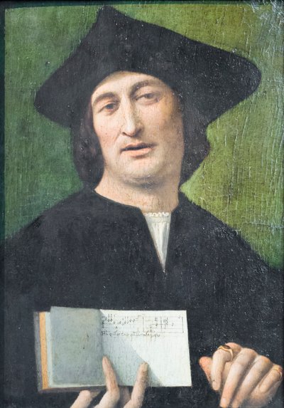 Ritratto di una cantante da Unknown artist