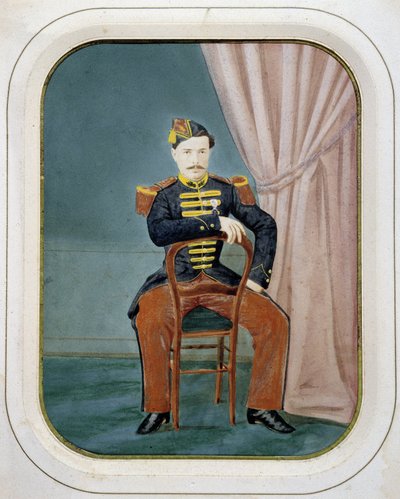 Ritratto di un soldato da Unknown artist