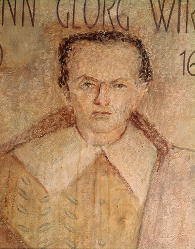 Ritratto del medico tedesco Jean-George Wirsung da Unknown artist