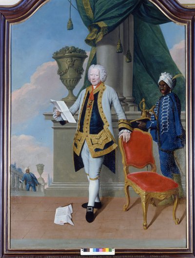 Ritratto del Marchese Antonio Litta (1700 - 1770), consigliere intimo dell