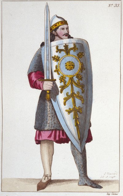 Ritratto del Paladino Orlando, nipote di Carlo Magno da Unknown artist