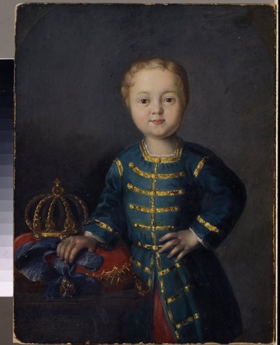Ritratto dello zar di Russia Ivan VI Antonovich da Unknown artist