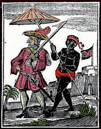 Ritratto del pirata Henry Every (incisione) da Unknown artist