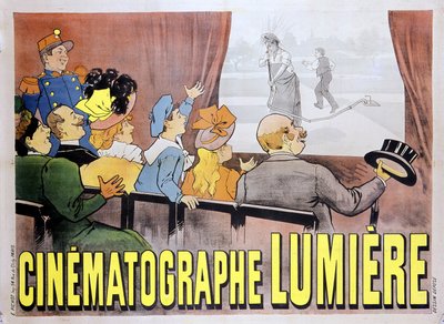 Poster per il cinematografo dei fratelli Lumière per il film “L