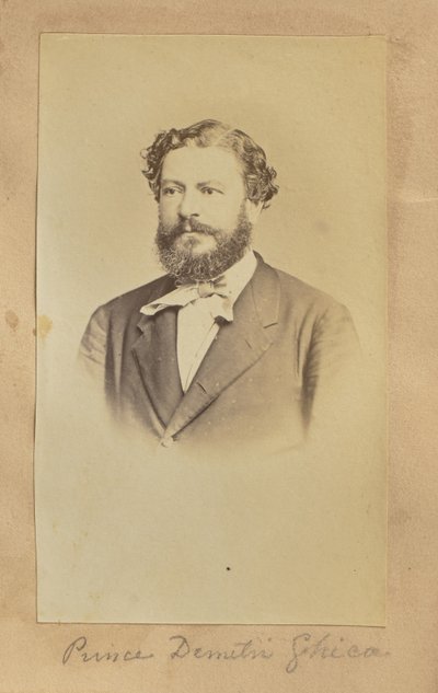 Principe Demitrie Ghica da Unknown artist