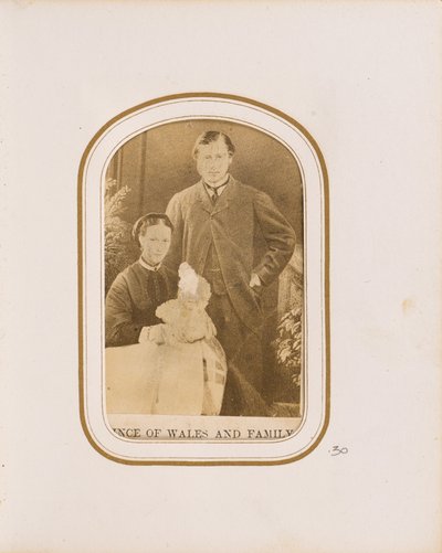 Principe di Galles e famiglia da Unknown artist