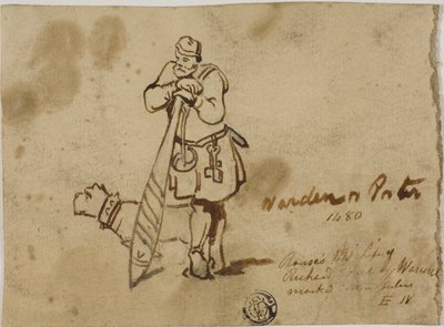 Direttore del carcere da Unknown artist