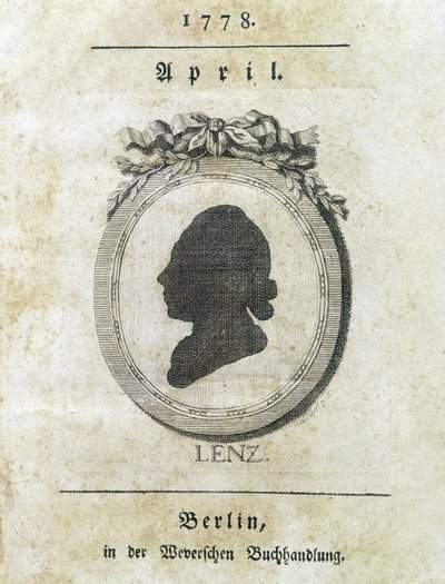 Profilo di Lenz da Unknown artist