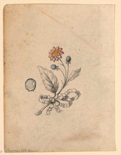 Progetto per un Corsage da Unknown artist