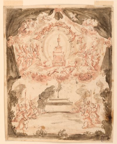 Progetto per un Santo Sepolcro da Unknown artist