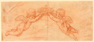 Putti con corona da Unknown artist