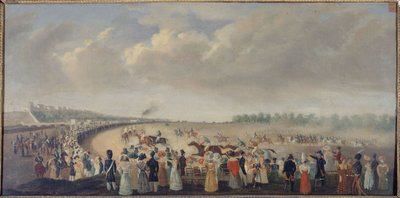 Corse al Champ-de-Mars, attuale 8° arrondissement, circa 1830, tra il 1801 e il 1900 da Unknown artist