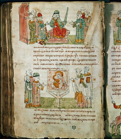 Cronaca di Radziwill, dettaglio da Unknown artist