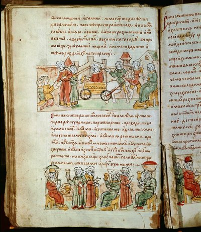 Cronaca di Radziwill, dettaglio da Unknown artist