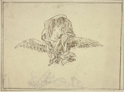 Il ratto di Ganimede da Unknown artist