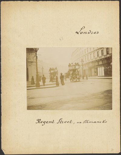 [Regent Street, Londra] da Unknown artist