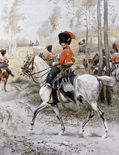 Reggimento di Cacciatori a Cavallo da Unknown artist