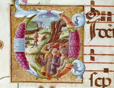 Rappresentazione di Giuseppe e i suoi fratelli (dettaglio) da Unknown artist