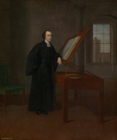 Revd. Dr. Thomas Haweis (1734-1820) da Unknown artist