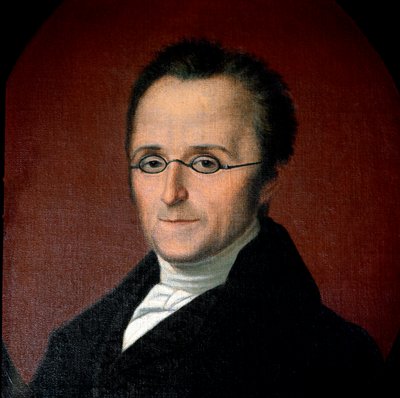 Risorgimento: Ritratto del patriota italiano Silvio Pellico (1789-1854) da Unknown artist