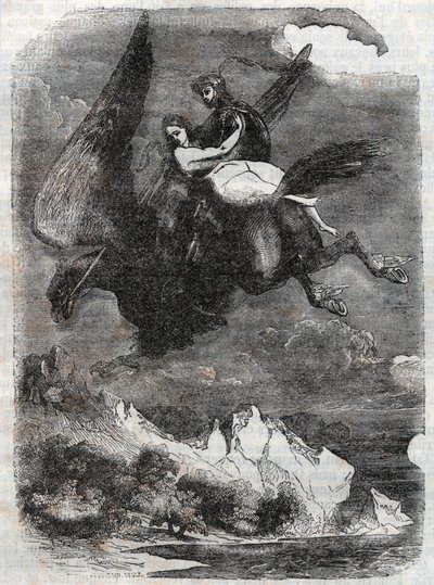 Ruggero e Angelica sull