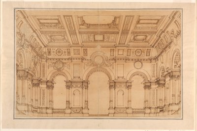 Stanza in un palazzo da Unknown artist