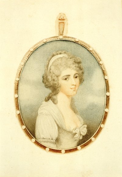 Ann (Nancy) Storace, soprano inglese da Unknown artist